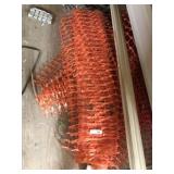 Orange Plastic Safety Fencing
