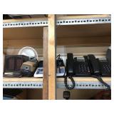 (4) Voice Over IP Telephones, Adding Machine, etc.