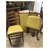 3-Piece Card Table and Folding Chair Set