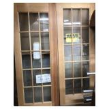 New Marvin 60" Double Patio Door w/ 15 Lite