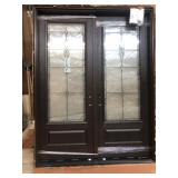 New Pella Vinyl Double Swing Entrance Door
