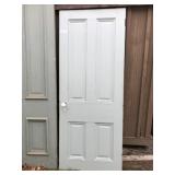 Vintage Wooden Interior Door