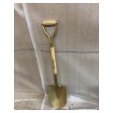 Green Thumb Groundbreaking Shovel with Gold Spade