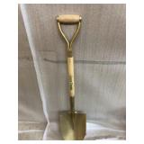 Green Thumb Groundbreaking Shovel with Gold Spade