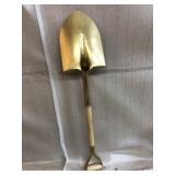 Green Thumb Groundbreaking Shovel with Gold Spade