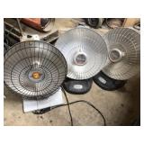 (3) Electric Blow Heaters