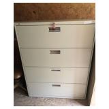 Hon 4 Drawer Metal Lateral File Cabinet