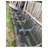 7 Piece Metal Patio Set