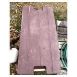 Heavy Duty Molded Plastic Storage Box with Handles