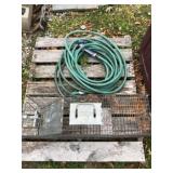 Wire Live Animal Trap with Garden Hose