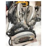 (3) Super Sawcat Electric Circular Saws