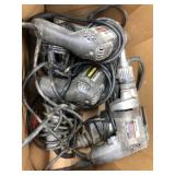 Black and Decker Screw Guns, Rotozip, Elec. Drill