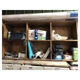 Contents of 6 Shelving Cabinets