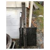 (3) Vintage Barn Latch Hinges