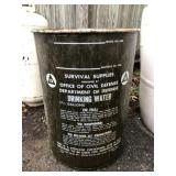 (2) U.S. Army 17-1/2 Gallon Survival Water Cans
