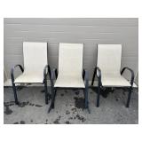 (3) Outdoor Chairs