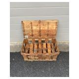 Vtg. Wooden Crate