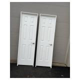 (2) Interior Doors