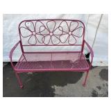Metal Outdoor Bench