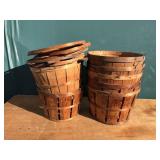Vtg. Bushel Baskets