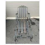 Metal Lounge Chair w/ Cushion