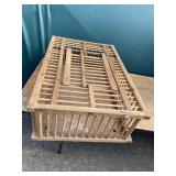 Vtg. Wood Chicken Crate
