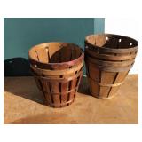 (7) Vtg. Bushel Baskets