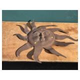 Metal Sun Ornament