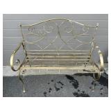 Foldable Metal Bench