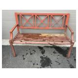 Metal Outdoor Bench