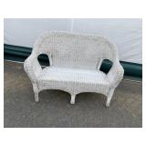 Wicker Loveseat