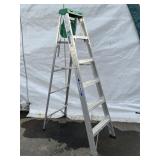 6ft Werner Alum. Step Ladder