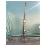 (2) Vtg. Pitch Forks