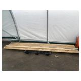 Large Lot of Ash Rough Cut Boards