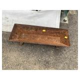 Miniature Cast Iron Trough