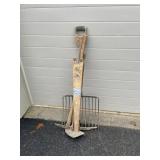 Vtg. Pick Axe, Fork, etc.