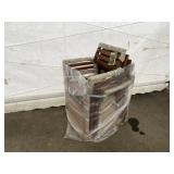 (4) Stackable Danish Chairs