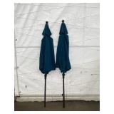 (2) Patio Umbrellas