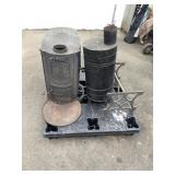 Ornate Colebrook Cast Iron Stove