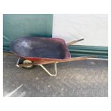 Metal Tub Wheelbarrow