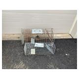 (2) Live Animal Traps