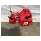 3 Gas Cans