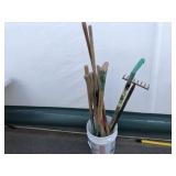 Axe, Rakes, Pitch Fork, Sledge Hammers