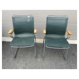 (4) Stackable Outdoor Chairs