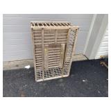 Vtg. Wooden Chicken Crate