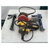 (2) Palm Sanders & (2) Caulk Guns