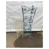 (2) Wire Form Shelves