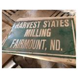 HARVEST STATES MILLING Aluminum Sign