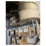 Metro Shelving with Thermal Transfer Tape