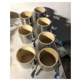 (8) New 4" Pipe Couplers